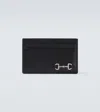 Gucci Men Black Card Holder With Horsebit On The Front In Leather Man In Black