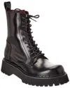 Gucci Leather Boot In Black