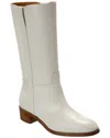 Gucci Leather Boot In White