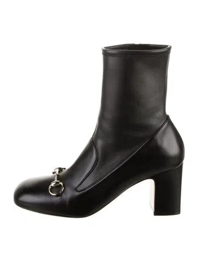 Pre-owned Gucci Leather Boots