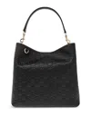 Gucci Leather Bag With Adjustable Handle And Strap In Black
