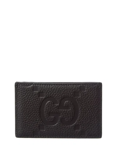 Gucci Leather Card Holder In Black