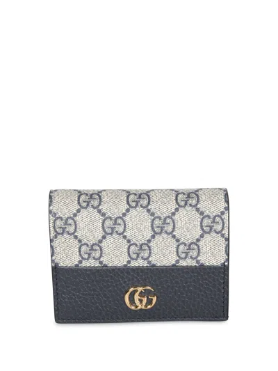 Gucci Leather Card Holder In Multi