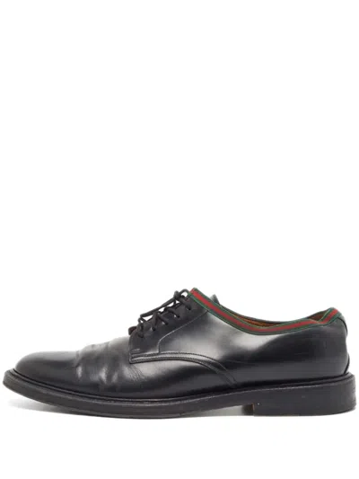 Pre-owned Gucci Leather Derby Shoes