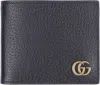 GUCCI GUCCI LEATHER FLAP-OVER WALLET