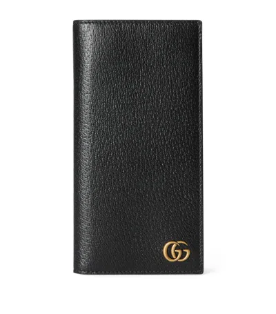 GUCCI LEATHER GG MARMONT LONG WALLET