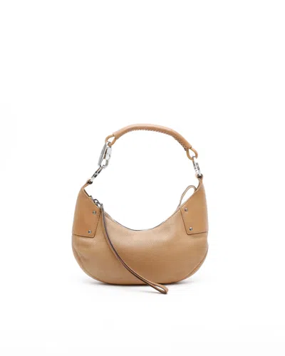 Gucci Leather Hobo Bag In Brown
