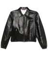 Gucci Leather Jacket In Black