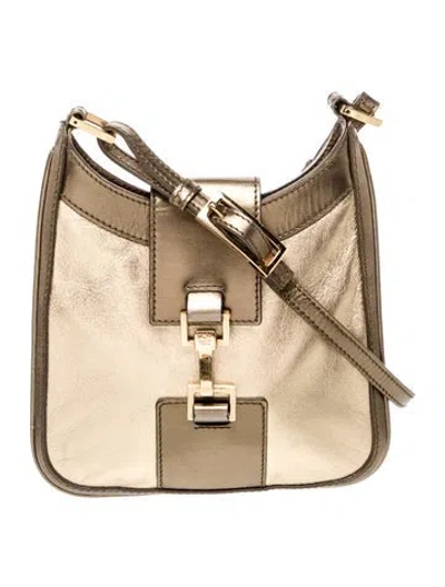 Pre-owned Gucci Leather Jackie Mini Vintage