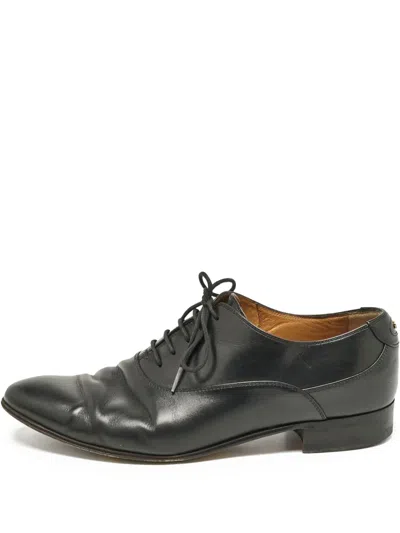 Pre-owned Gucci Leather Lace-up Oxfords Shoes