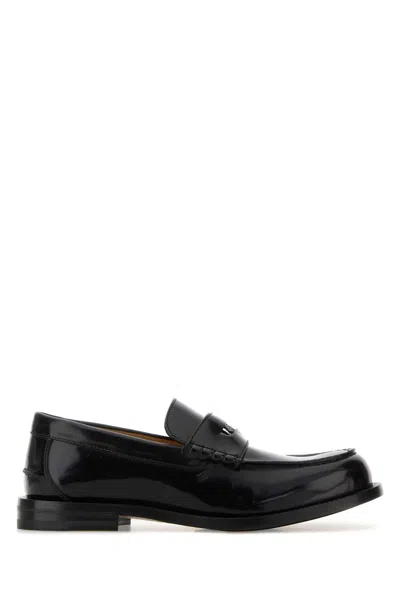 Gucci Leather Loafer In Black