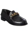 GUCCI GUCCI LEATHER LOAFER