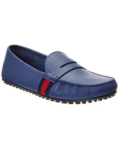 GUCCI GUCCI LEATHER LOAFER