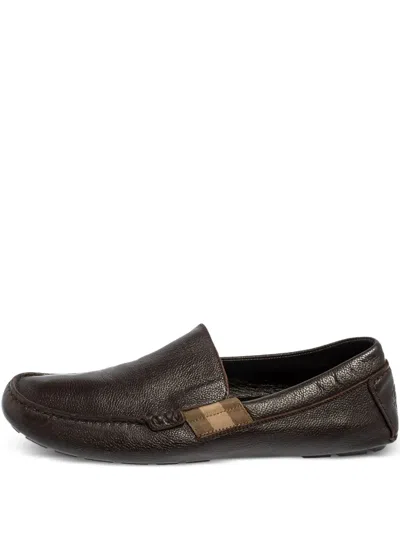 Pre-owned Gucci Leather Loafers
