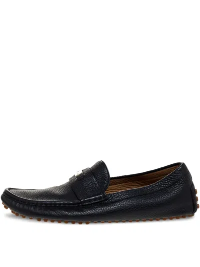 Pre-owned Gucci Leather Loafers