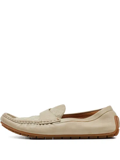 Pre-owned Gucci Leather Loafers