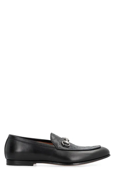 GUCCI GUCCI LEATHER LOAFERS