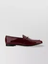 Gucci Jordaan Horsebit-detailed Patent-leather Loafers In Red