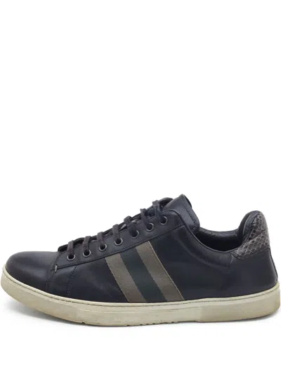 Pre-owned Gucci Leather Low-top Sneakers
