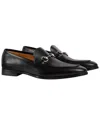 Gucci Black Jordan Loafers In Black