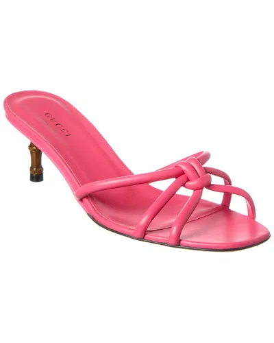 Gucci Leather Mule
