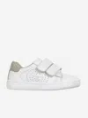 GUCCI LEATHER NEW ACE VELCRO TRAINERS EU 36 UK 3 WHITE