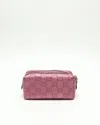 Gucci Leather Pouch In Pink