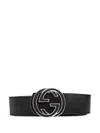 Gucci Men Leather Reversible Belt