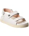 Gucci Leather Sandal In White