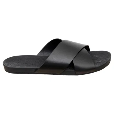Pre-owned Gucci Leather Sandals - '10s In Black