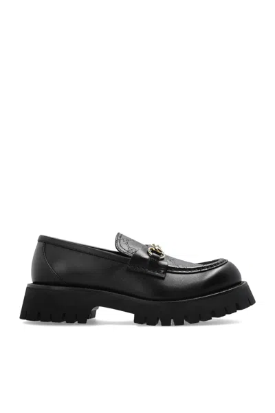 GUCCI GUCCI LEATHER SHOES TYPE LOAFERS
