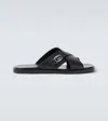Gucci Leather Slides