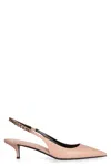 Gucci Women's Leather Slingback Pumps