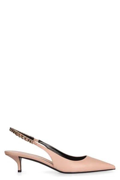 Gucci Leather Slingback Pumps