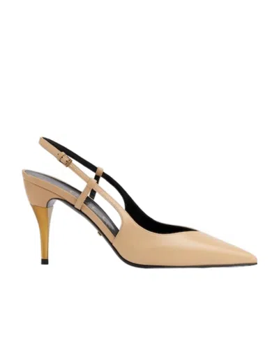 Gucci Leather Slingback Pumps