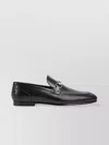 Gucci Leather Slip-on Loafers With Iconic Horsebit Detail In Black