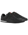 Gucci Leather Upper And Rubber Sole Sneaker In Black