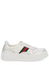 Gucci Sneakers Featuring Oversized Platform Sole In White