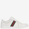 Gucci Leather Sneaker In White