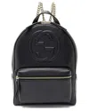 Gucci Leather Soho Chain Backpack (authentic Pre-loved)