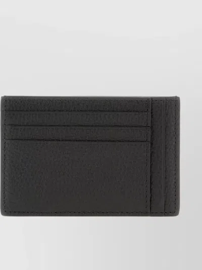 GUCCI LEATHER TEXTURED CARD HOLDER