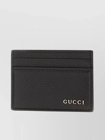 Gucci Leather Textured Card Holder