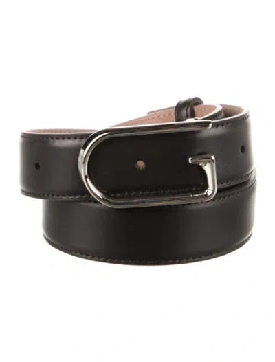 Pre-owned Gucci Leather Waist Belt In Brown