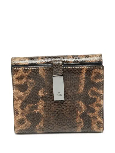 Pre-owned Gucci Leather Wallet