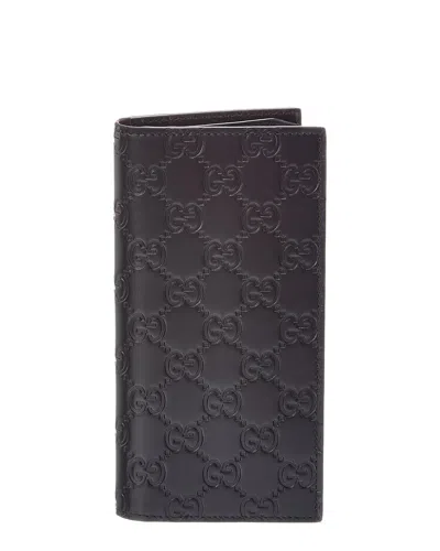 Gucci Leather Wallet In Black