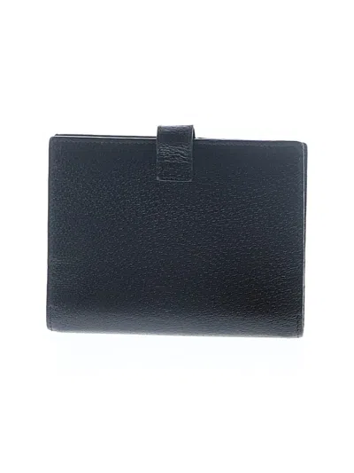 Pre-owned Gucci Leather Wallet In Black