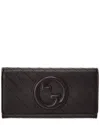 Gucci Leather Wallet In Black