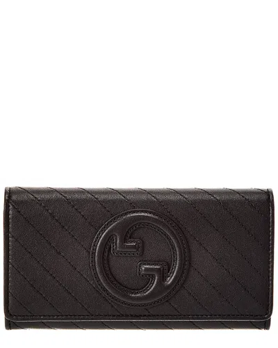 Gucci Leather Wallet In Black