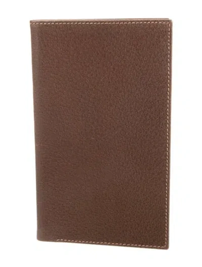 Pre-owned Gucci Leather Wallet In Brown
