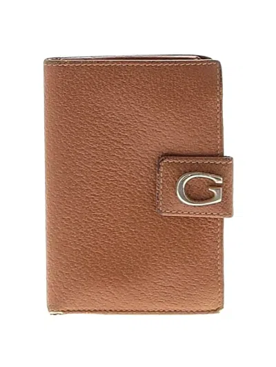 Pre-owned Gucci Leather Wallet In Brown